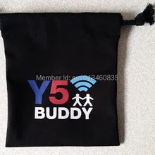 100 шт./лот украшения из хлопка мешок из хлопка подарочный футляр хлопковый мешочек сумка со шнурками индивидуальный логотип Подарочный мешок сумка для наушников