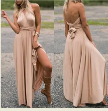 

Sexy Women Boho Maxi Club Dress Bandage Long Dress Party Multiway Bridesmaids Convertible Infinity Robe Longue Women Dress J863