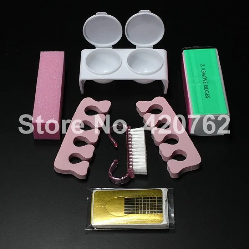 BTT-110-Free-Shipping-New-Pro-Acrylic-Powder-Liquid-Glitter-Brush-Tweezer-Primer-Nail-Art-Tips (4)