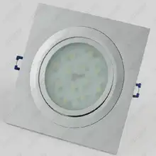 3 Вт/5 Вт/6 Вт/7 Вт/9 Вт/12 Вт квадратный светодиодный потолочный светильник матовый скрытый Точечный светильник для ресторана, офиса, отеля