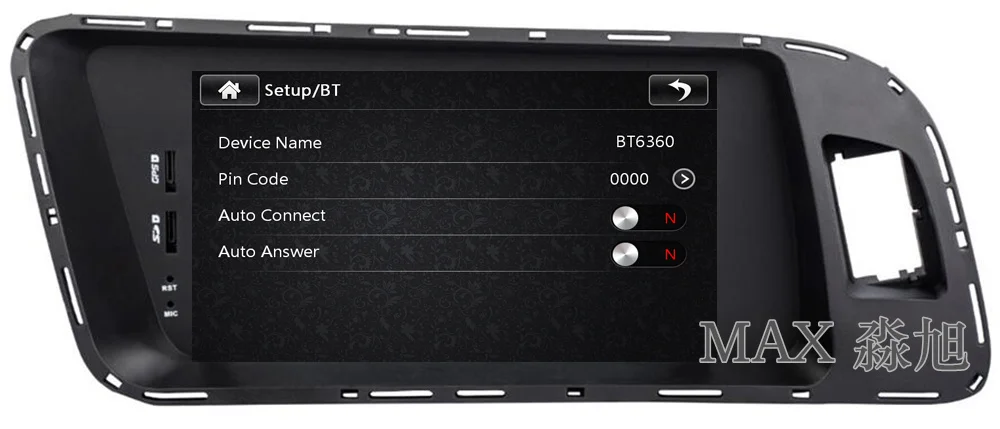 Cheap MAX Car Radio GPS Navigation System For Audi Q5 Bluetooth Call/Music Free Maps Steering Wheel Control 13