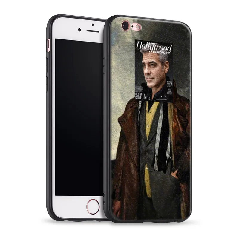 

George Clooney Collage Tpu Soft Silicone Phone Case Cover Shell For Apple iPhone 5 5s Se 6 6s 7 8 Plus X XR XS MAX
