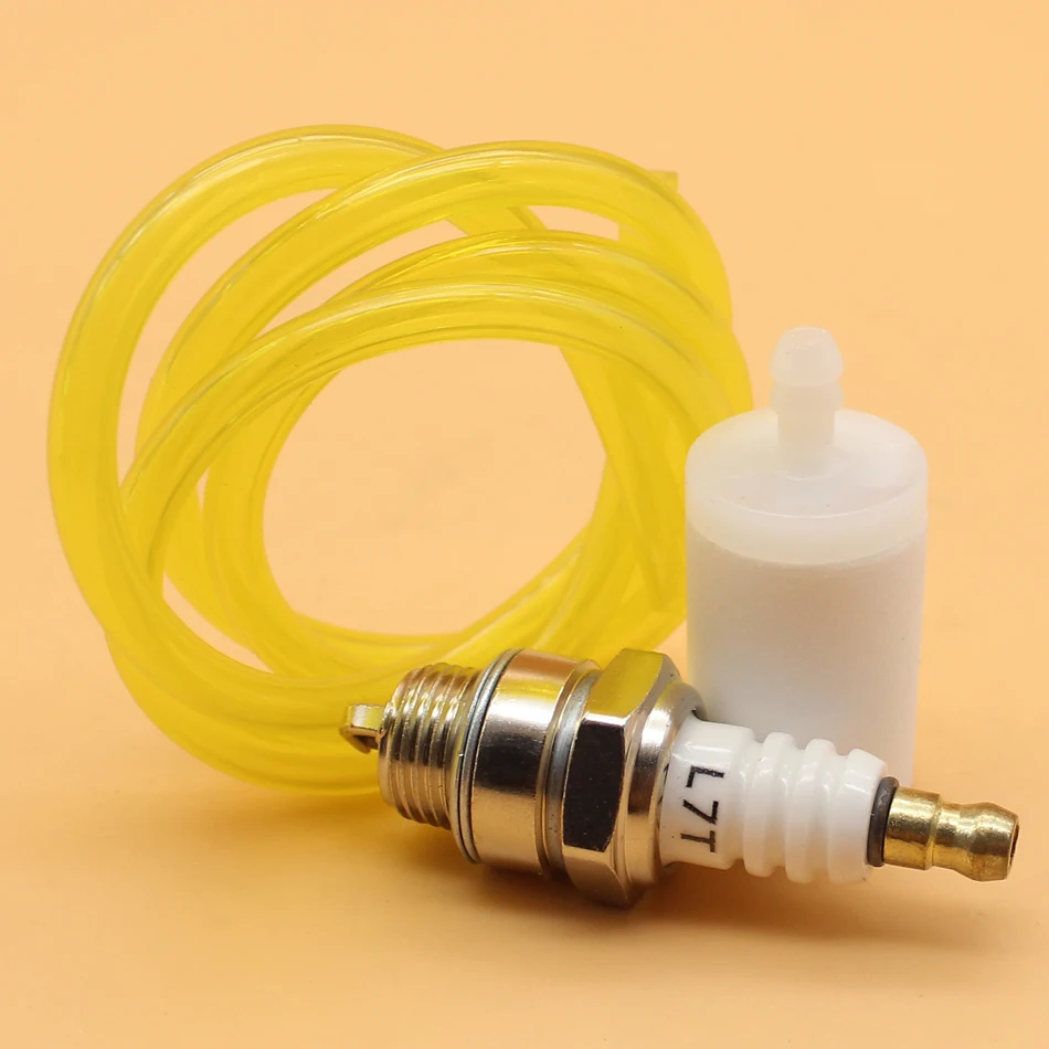 Fuel Filter Fuel Line Spark Plug Kit For HUSQVARNA 50 51 55 254 257 261