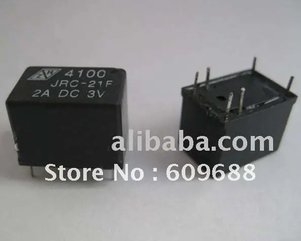 

Реле PCB JRC-21F 4100 DC5V 12V 100PCS, реле постоянного сигнала 6PIN