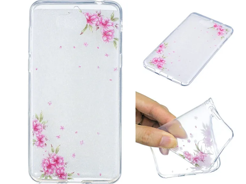 

Huawei Y5 2017 Silicon Case Transparent Anime Animal Silicone TPU Soft Back Cover Case for Huawei Y5 2017 Y5III MYA-L22 MYA-L03