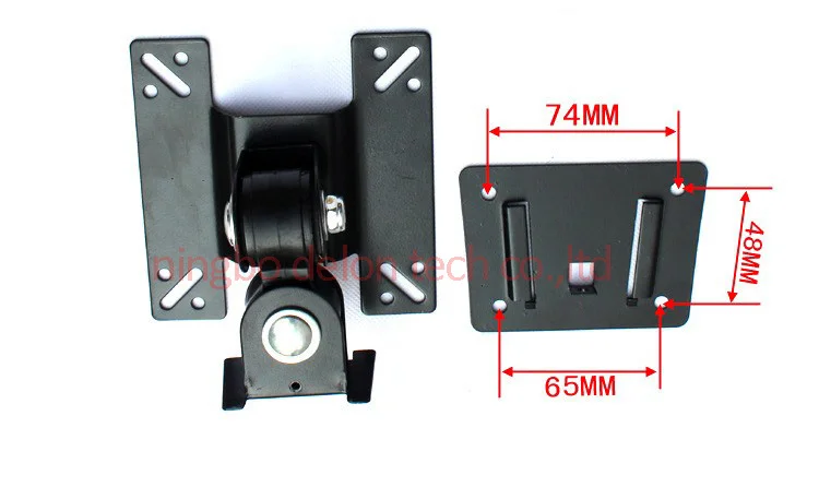 Lcd-7R 1"-27" 2" VESA 80X80 90X90 100X100 75X75 Поворот 360 наклон выдвижной полный движения настенный кронштейн lcd крепление