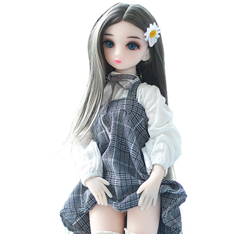

Estartek 65cm Lovely Anime Head Sky with Small Chest Figure 1/3 High Quality Sexy Soft TPE Silicone Doll