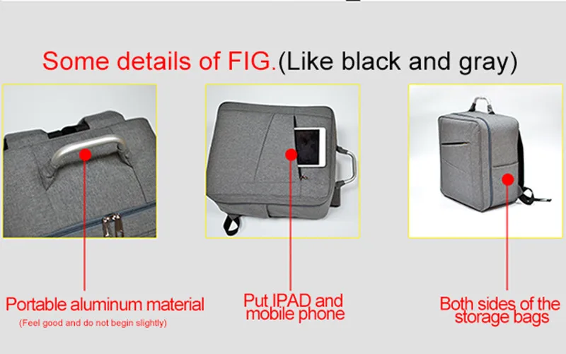 DJI Phantom 4 Backpack Unlined Bag Carrying Case Shoulder Bag Waterproof Shockproof Bag For DJI Phantom 4 Drone