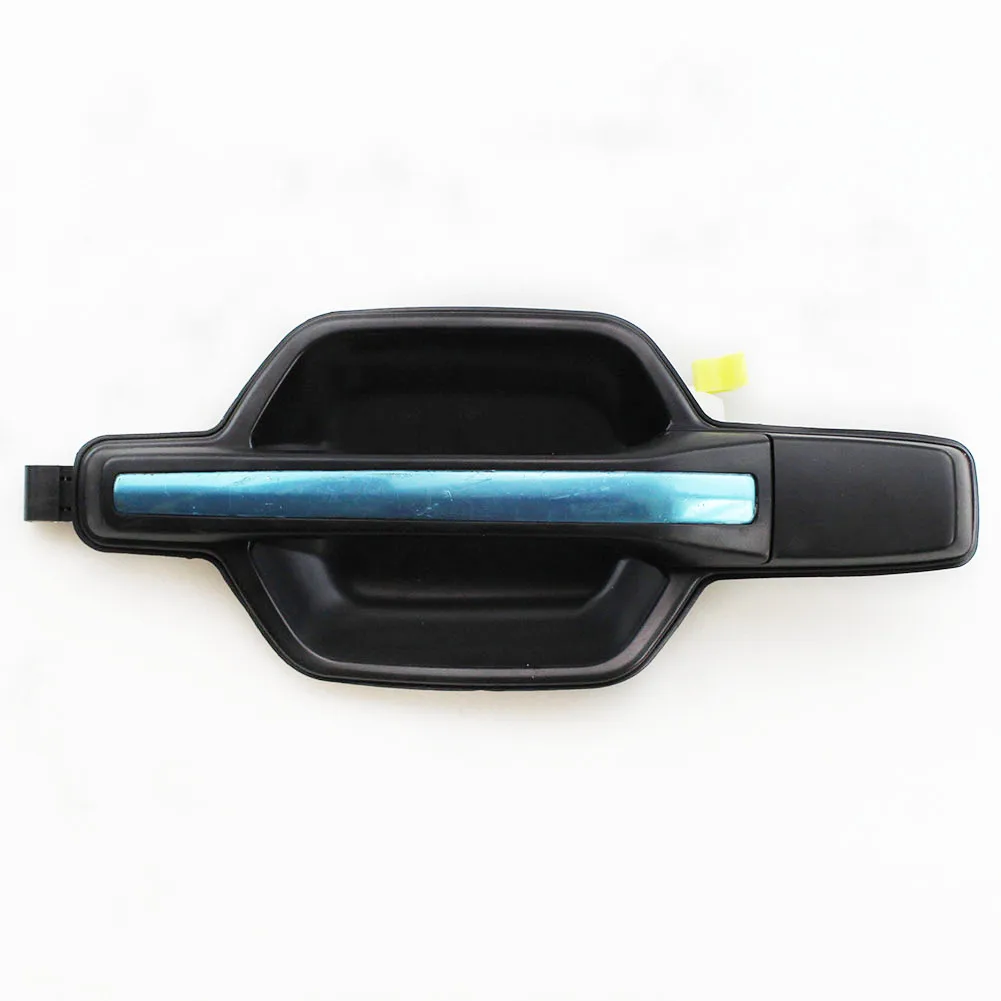 Rear Left Side LARBLL наружная дверная ручка черная и Хромированная передняя ЗАДНЯЯ Левая Правая для Mitsubishi Pajero Montero MK3 2000-2006 - Цвет: Rear Left Side