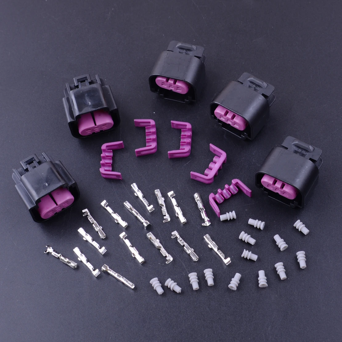 

beler 5Pcs Ethanol Flex Fuel Sensor Connector Plug Wiring Pigtail Harness Body Kit Fit for GM E85 13577394 Accessories