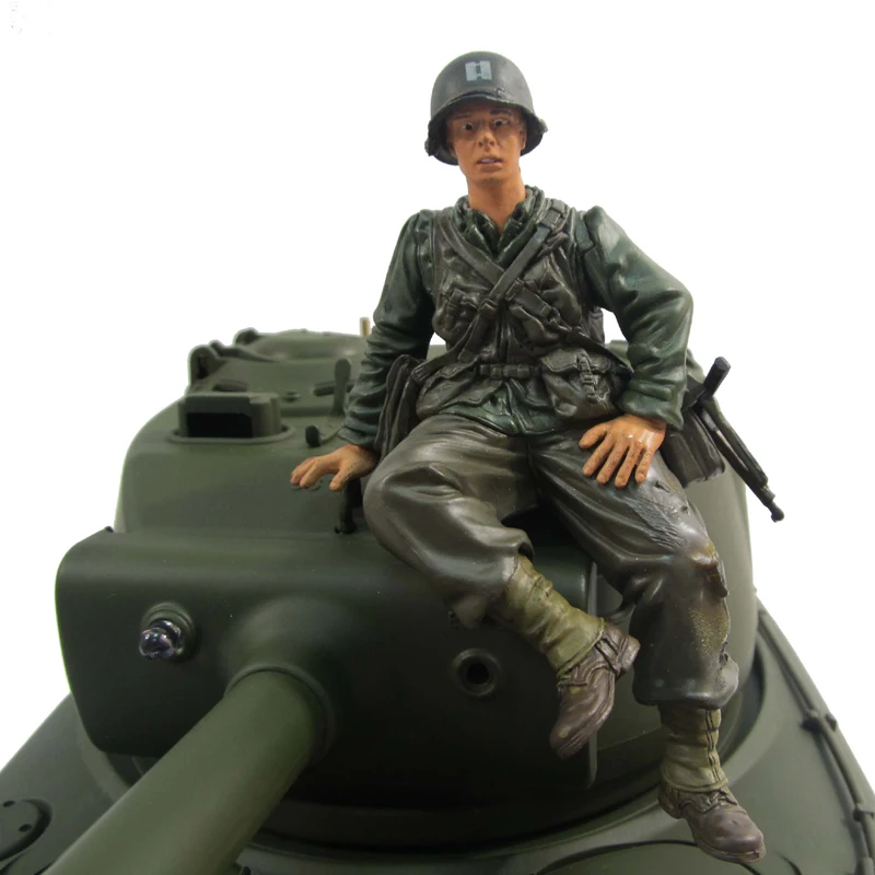 1:16 1/16 Модель &quotH&quot RC Tank Commander американский солдат полимерная фигура для танка Mato