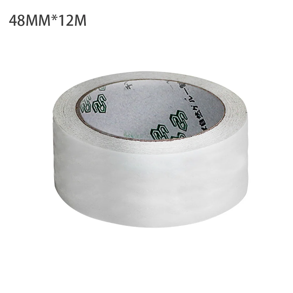 

5/12/24/48mm Strong Adhesive Sticky Foam Double Sided Adhesive Tape Sticky Tape Paper Masking Tape Craft Stationery DIY Clear