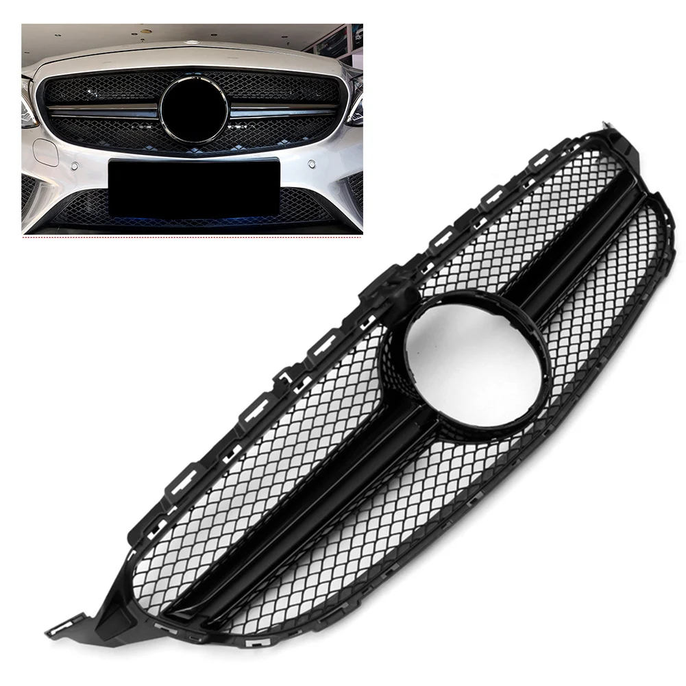 Передняя решетка для автомобиля с камерой Mercedes Benz C Class W205 C200 C250 C300 C350 2015 2016 2017 2018