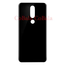 Новое поступление 10 шт. заднее стекло для Nokia 5 1 Plus 6 X5 X6 задняя