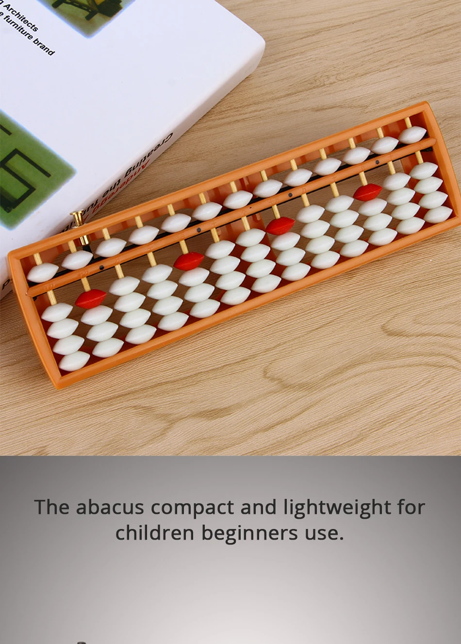 Enjoybay, 13 цифр, пластиковый Abacus, портативный соробан, игрушка для обучения математике, инструмент для обучения арифметике, обучающая игрушка(отправка по России