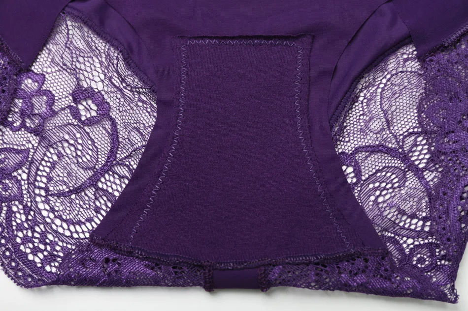 Women Sexy Lace Briefs Fabric Ultra-thin Comfort Underwear Seamless Panties for Women Underpants Cotton Lingerie Knickers  51