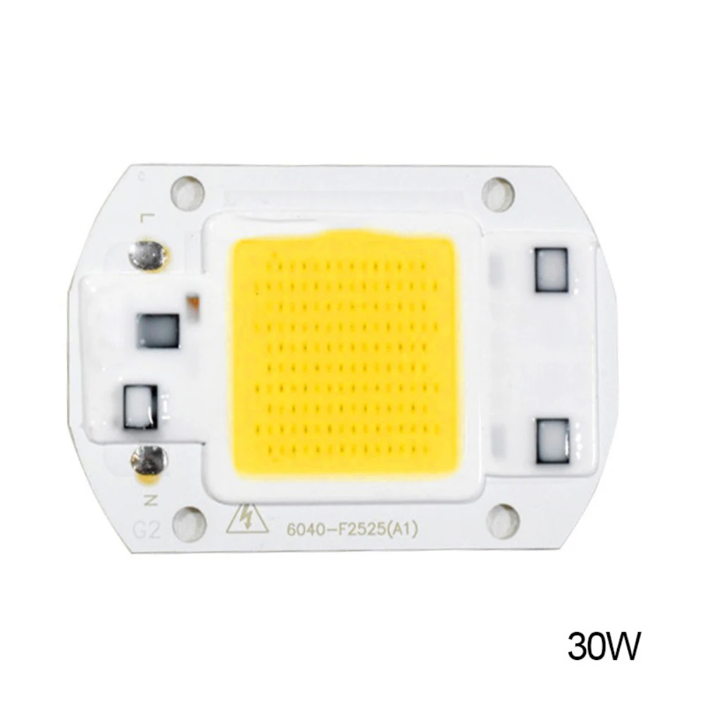 

2019 LED Chip 220V LED COB Bulb Chip Input IP65 Smart IC Fit For DIY LED Flood Light LED Modules 20W 30W 50W