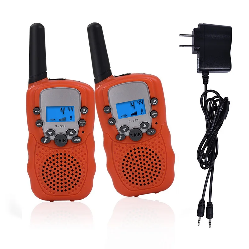 Детский мобильный телефон игрушки электронные продукты электронная сигарета Радио беспроводной иди и болтай walkie talkie игрушка для диалога 2pcsp20 - Цвет: Orange US plug