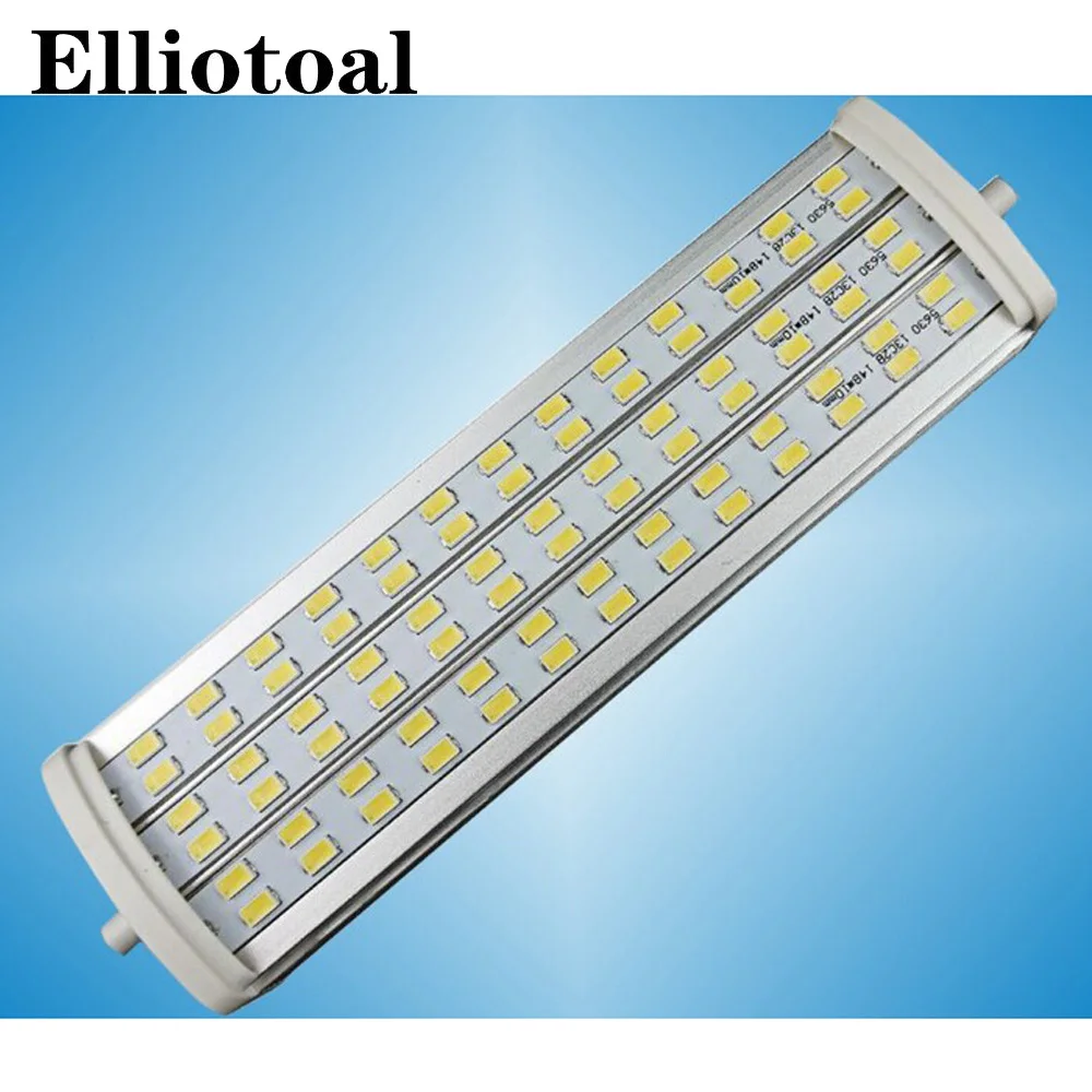 

free shipping r7s led 189mm 22W with 72pcs smd5730 light no fan no noise Lawn Lamps 3 years warranty AC85-265V