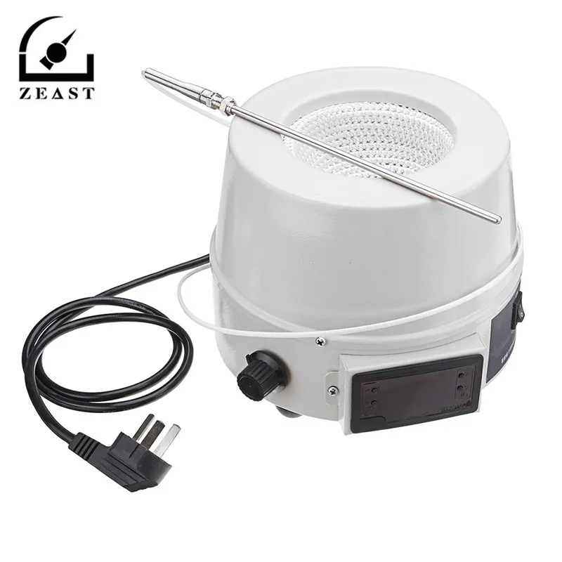 

ZEAST 220V 250/500ml Digital Magnetic Thermostat Heating Mantle Stirrer Mixer Chemistry Laboratory Equipment