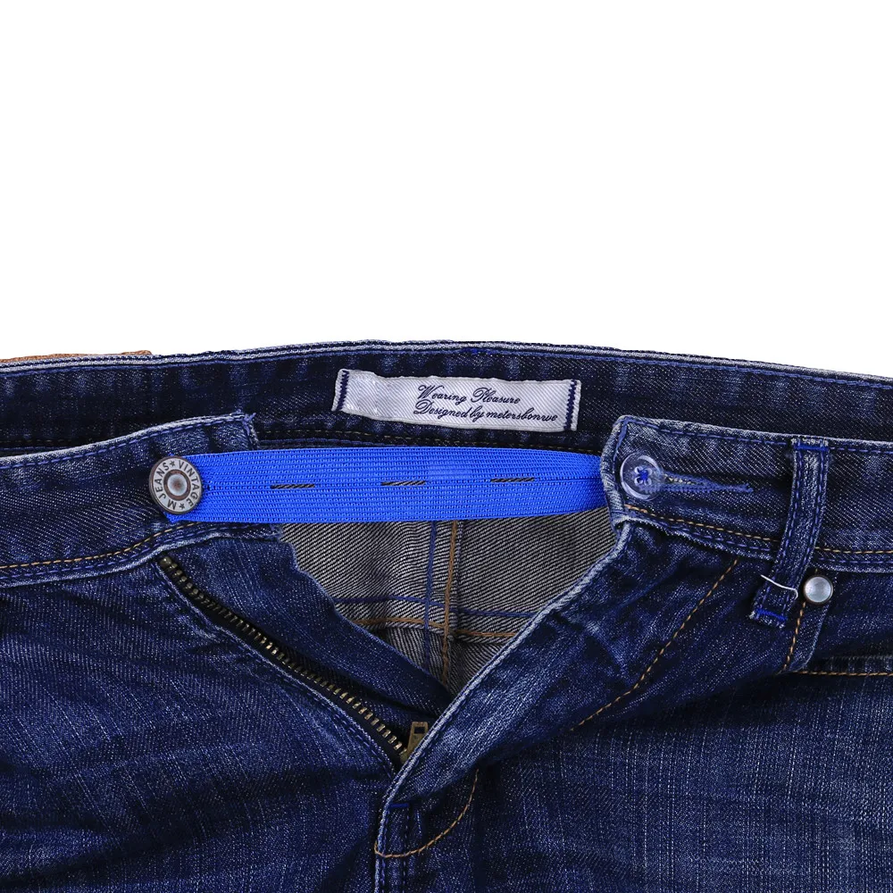 

Elastic Waist Extenders Strong Adjustable Pants Button Extenders Comfy Clothiers extension buckle Waist pants extension belt1D13