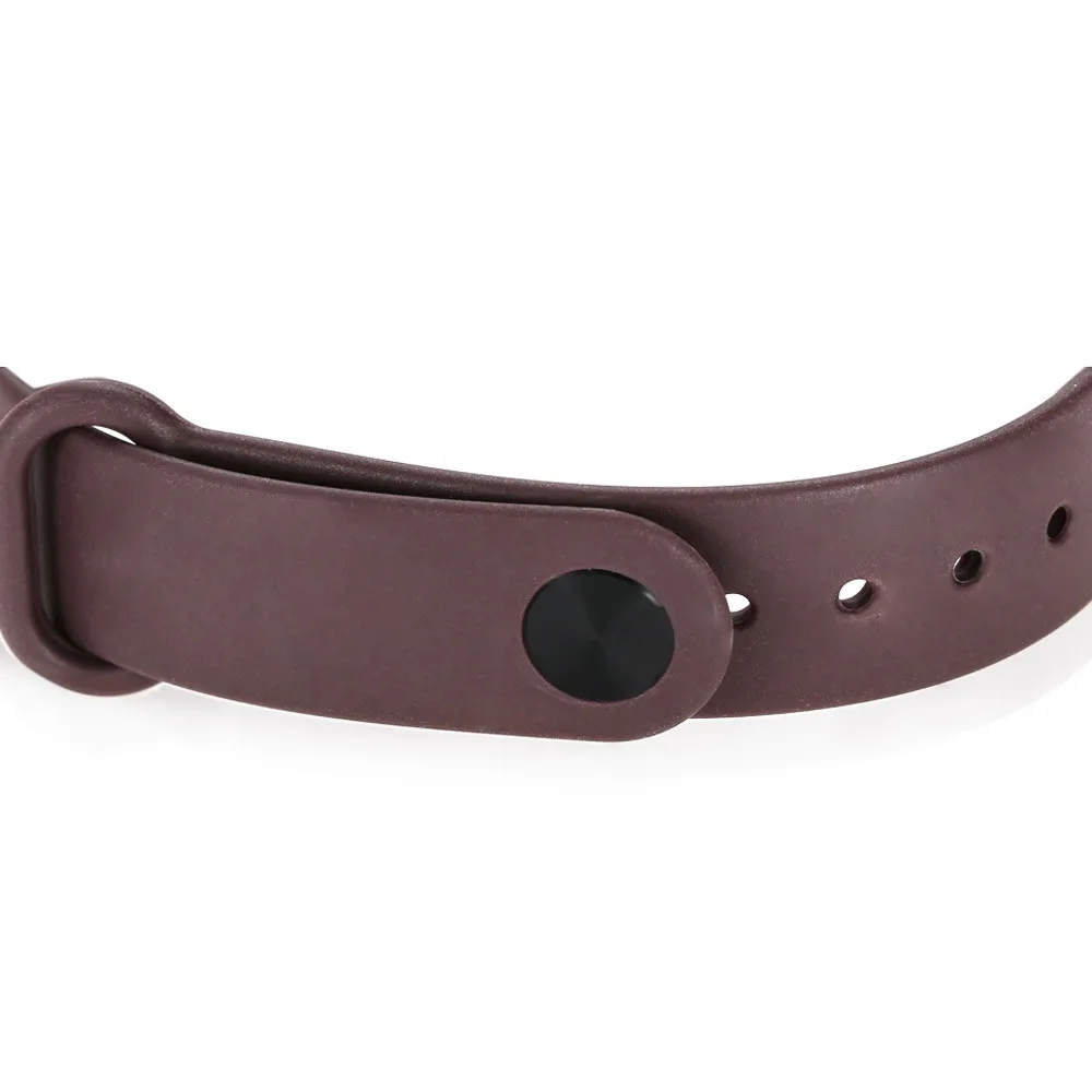 Ремешок сменный из ТПУ для Xiaomi Mi Band 2 Модный мягкий силиконовый браслет наручных