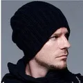 Личность Повседневная вязаные шапочки Beanie зимняя шапка для мужчин и женщин уличная мода теплая Кепка головной убор Весенняя модная шляпа