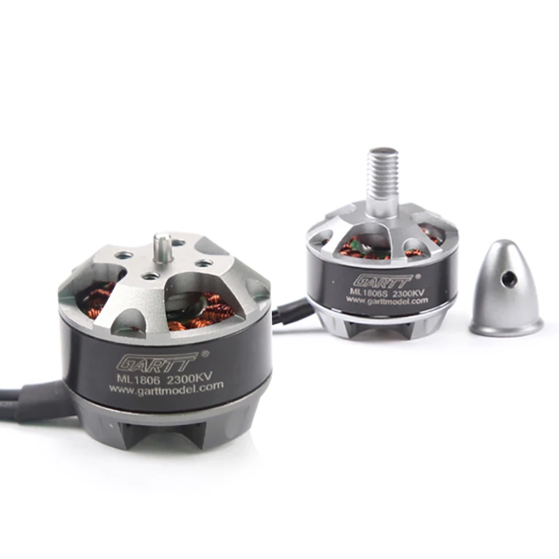 

GARTT Brushless Motor 1806 1806S 2300KV ML1806 ML1806S CCW CW Engine with Prop Cap Adapter For Quadcopter Hexacopter ML RC Parts