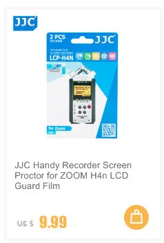 JJC 1,5 m SR-RCH6 проводной пульт дистанционного управления для ZOOM H6 Handy recorder заменяет ZOOM RCH6