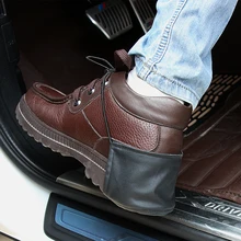 1 шт унисекс автомобильный аксессуар для вождения для предотвращения износа обуви для защиты Чехлы для пятки обувь защита пятки черный