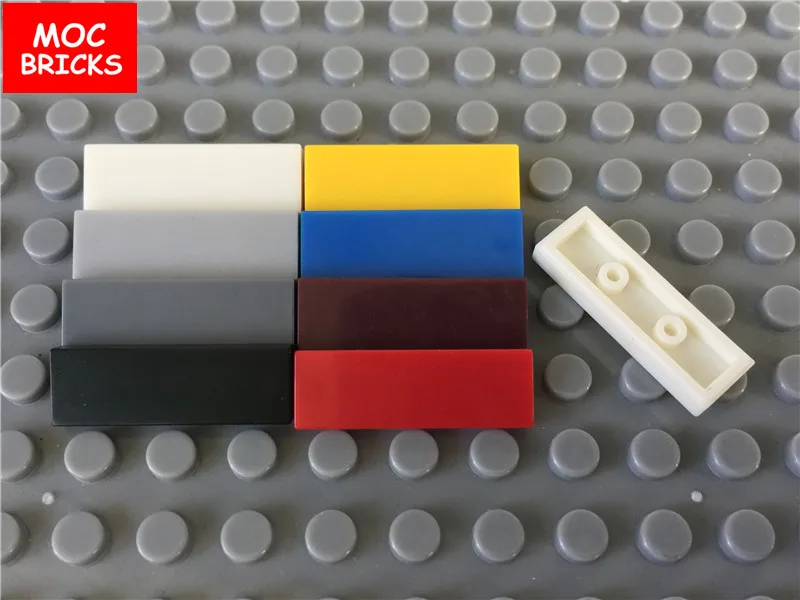 

20pcs/lot MOC Bricks DIY Custom Tile 1 x 3 fit with 63864 Educational building blocksDolls Figure toys for children Xmas gifts