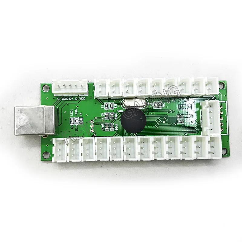 US $122.45 Zero Delay LED USB PC Joystick Encoder 48mm63mm For 2 Pin5 pin Joystick and Arcade LED Button PC Controller Computer Game