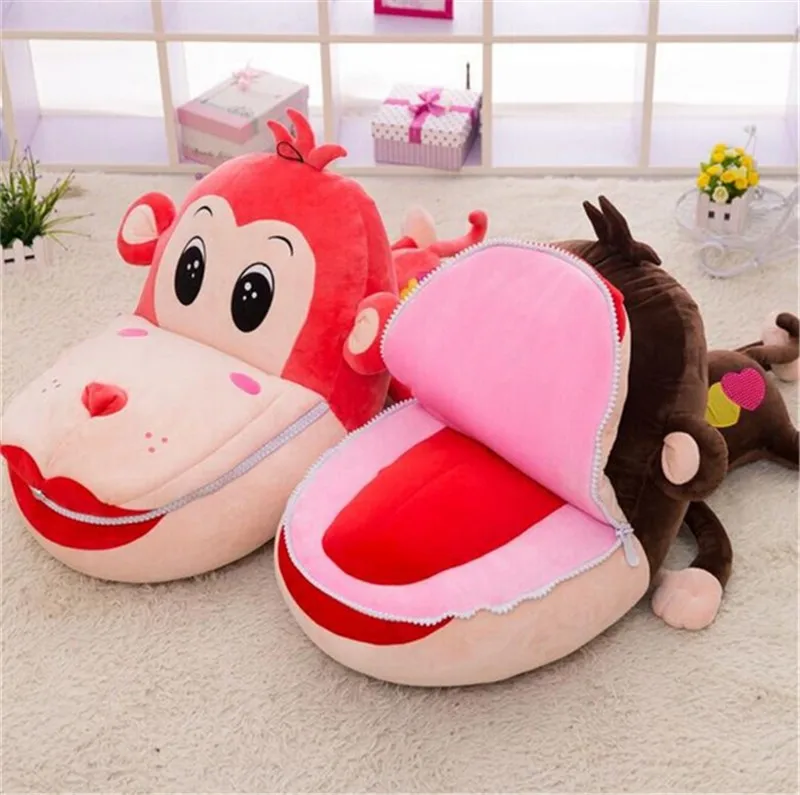 hippo frog crocodile monkey plush03