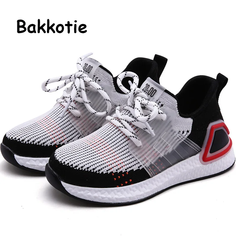 

Bakkotie 2019 Autumn Baby Boys Soft Running Sneakers Girls Fashion Slip On Pink Sports Shoes Kids New Breathable Casual Shoes