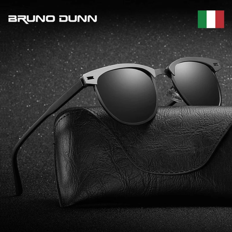 Bruno Dunn Aluminum Sunglasses Men/'s Polarized luxury design Sun Glases for ...