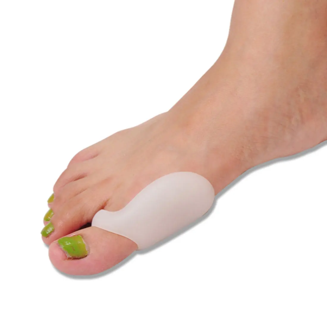 

2 PCS Beauty Health Silicone Gel Foot Toe Separator Thumb Valve Protector Joanete Adjuster Tool toe separator