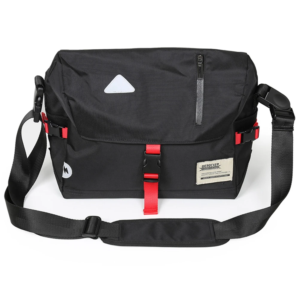

Tide Brand Men's Shoulder bag Men's bag Casual Death Flying bag Difference Package Sports Messenger bag Tide Version Of The Midd