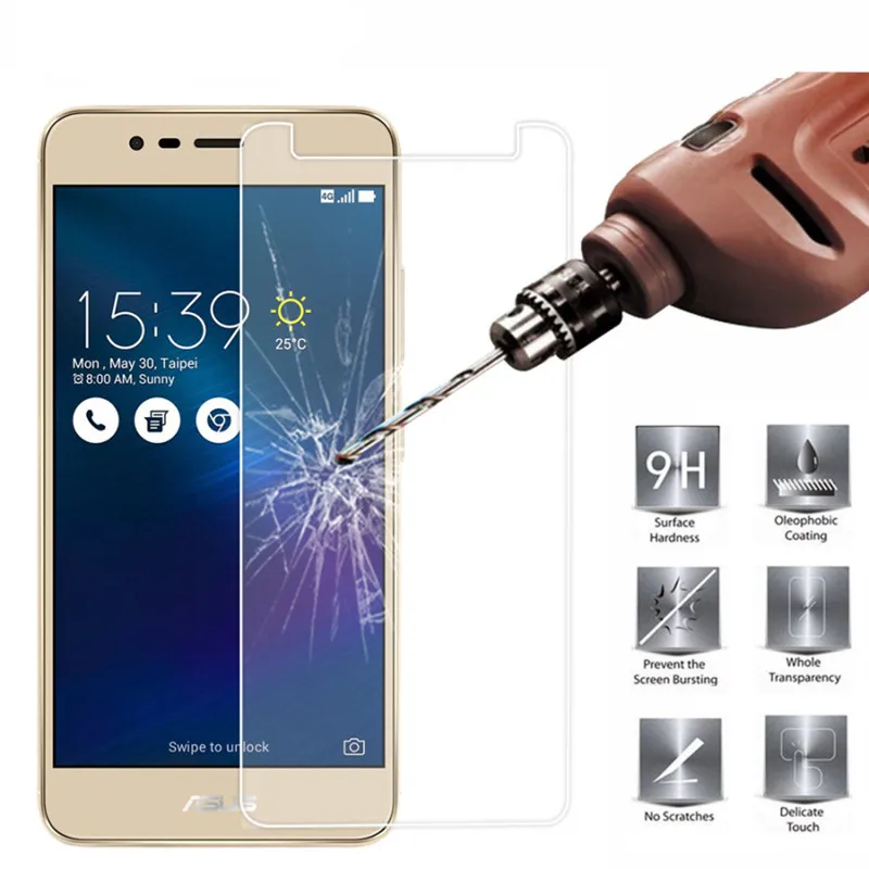 

Tempered Glass Screen Protector for Asus Zenfone 3 Max ZC520TL 3s Max ZC521TL Amazing 9H Premium Protection Film Guard