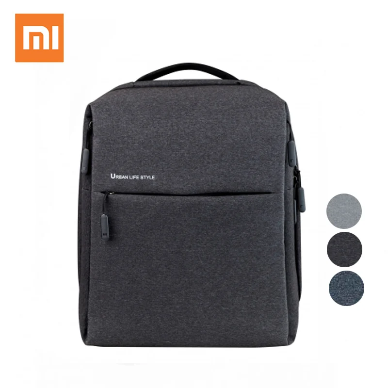 

XIAOMI MI Backpack Brief Backpacks Large Capacity Men Women Bag Students Business Laptop Bags for Laptop Notebook PC
