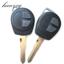 2 кнопки дистанционного ключа корпус для Suzuki Igins Alto SX4 Vauxhall AGILA 2005-2010 Замена Корпус для ключей от автомобиля пустой Fob& blade