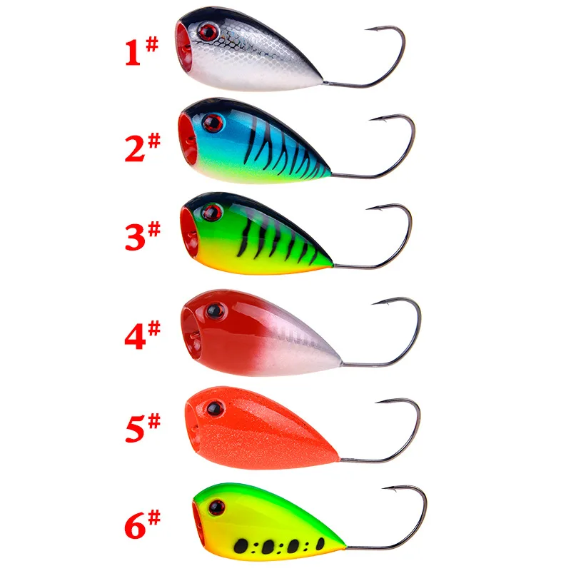  50pcs 50mm 13.2g Floating Croatian EGG Fishing Lure Crankbait Artificial Swim Bait Wobbler Popper H