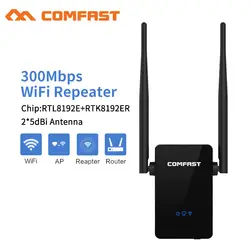 Comfast MI Wi-Fi повторитель 300 Мбит/с WiFi усилитель 2 2,4 г WiFi сигнал удлинитель Roteador Wifi удлинитель Amplificador усилитель CF-WR302