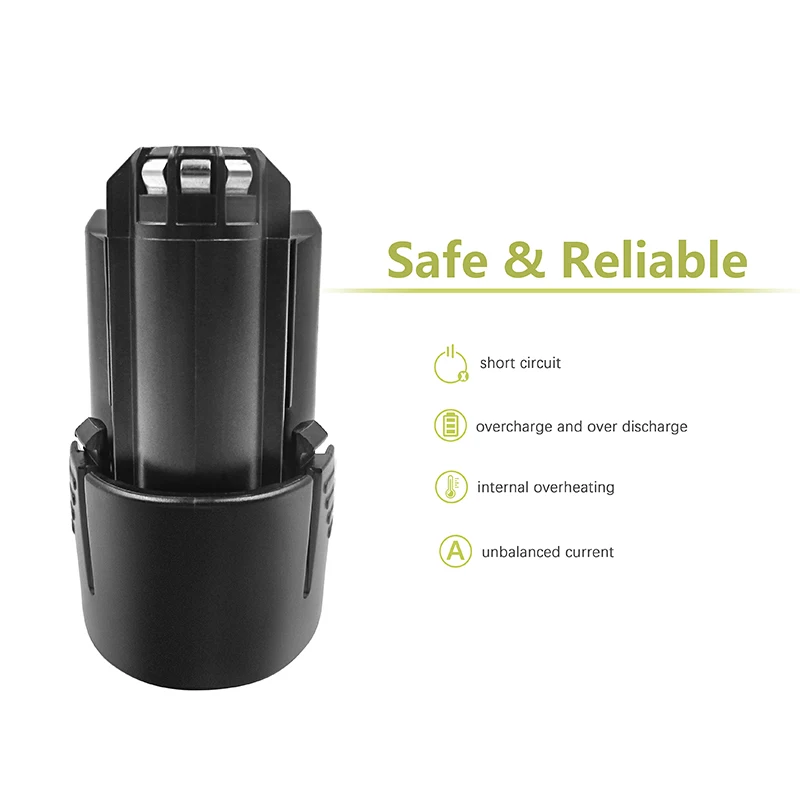 Литий ионный аккумулятор bonacell для Bosch BAT411 без эффекта памяти 12 В 3 0 Ач BAT411A BAT412 BAT412A