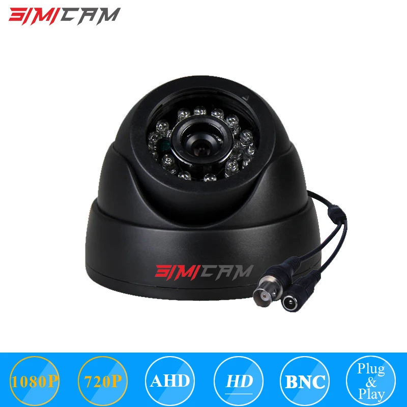 AHD Camera SIMICAM CCTV Cam 720P 1080P Video camera for DVR Mini Dome Camera AHD indoor IR CUT night vision surveillance Camera
