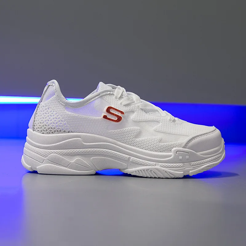 

DIWEINI Women Shoes Summer White Sneakers Basket Femme Super Light Vulcanized Shoes Female Mesh Sneakers Women Casual Shoes