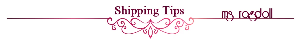 Shipping Tips