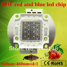 DIY Набор для выращивания красный и синий 80 Вт многокристальный светодиодный светильник для выращивания чип Создайте свой собственный lampen для внутреннего роста и цветения