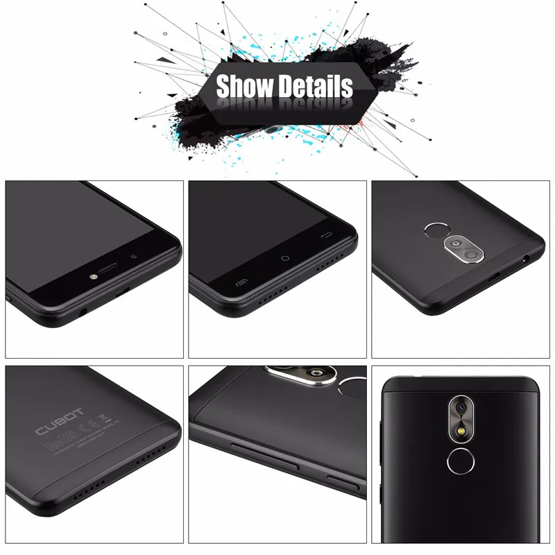 Cubot R9 mt6580 четыре ядра 1.3GH Android 7 0 2 ГБ Оперативная память 16 Встроенная 13 + 5 МП