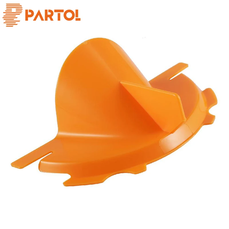 

Partol Motorcycle Fluid Clutch Fill Funnel Oil Tool Half Cone shape Orange PP For Harley Evolution Dyna Touring