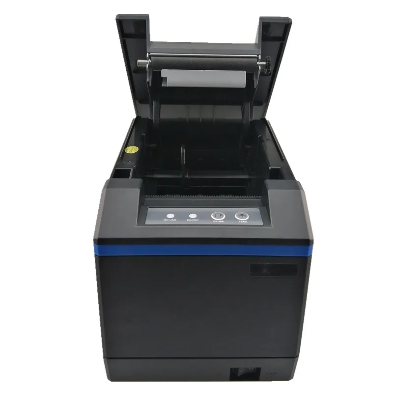 Высокое качество термопринтер этикеток штрих-код qr-код стикер чековый счет POS принтер поддержка 20-80 мм ширина бумаги принтера